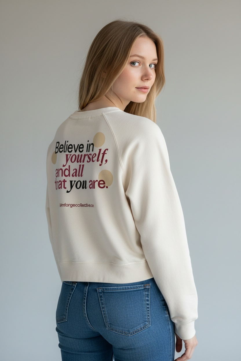 Believe in you sweatshirt
