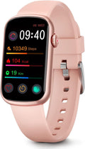 Morepro Women's Fitness Tracker with Heart Rate Monitor, Blood Pressure Monitoring, Waterproof Design, Blood Oxygen and Sleep Tracking, Activity and Calorie Counter